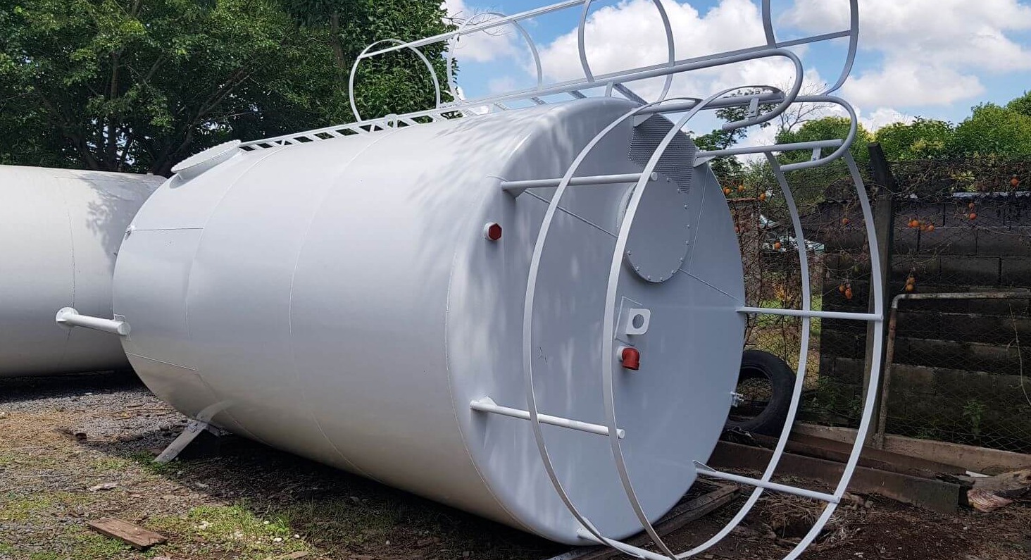 tanques aéreos verticales